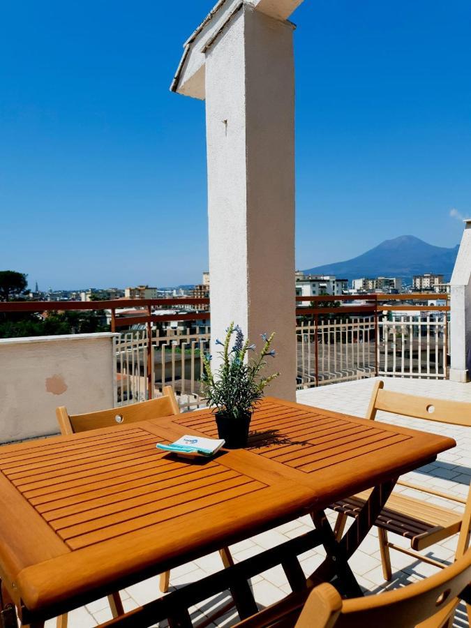 Apartament Renovated Loft With Vesuvio View Terrace Scafati Zewnętrze zdjęcie